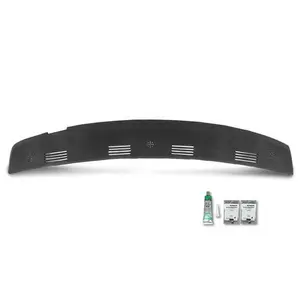 Fit For 02-05 Ram 1500 2500 3500 Soft TPE Dash Defrost Vent Grille Cover Black