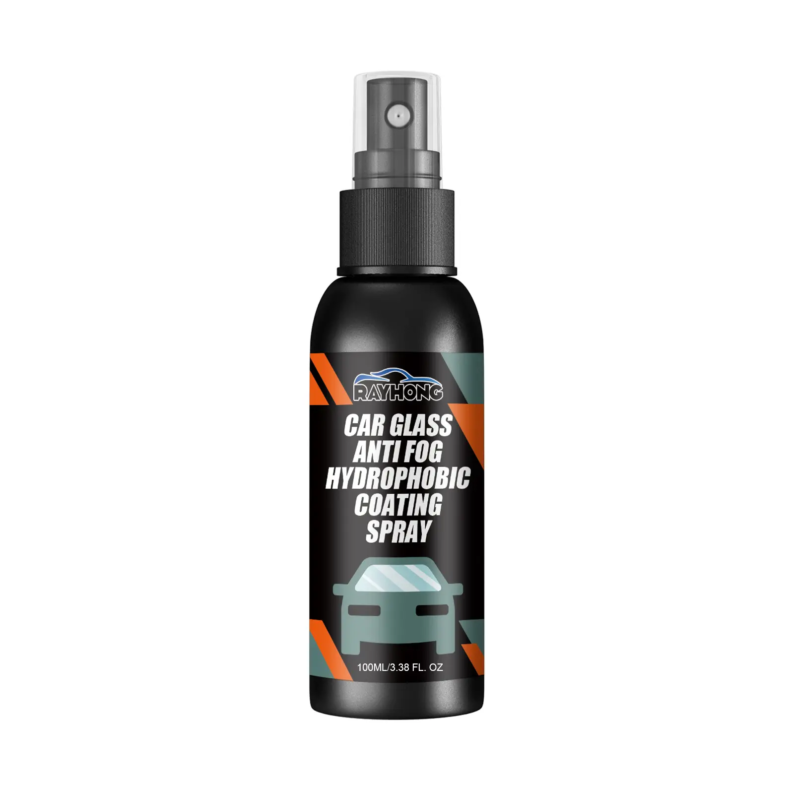 Rayhong Car Windshield Spray Rearview Mirror Windshield Cleaning Stains Hydrophobic Water Repellent Antifogging Agent