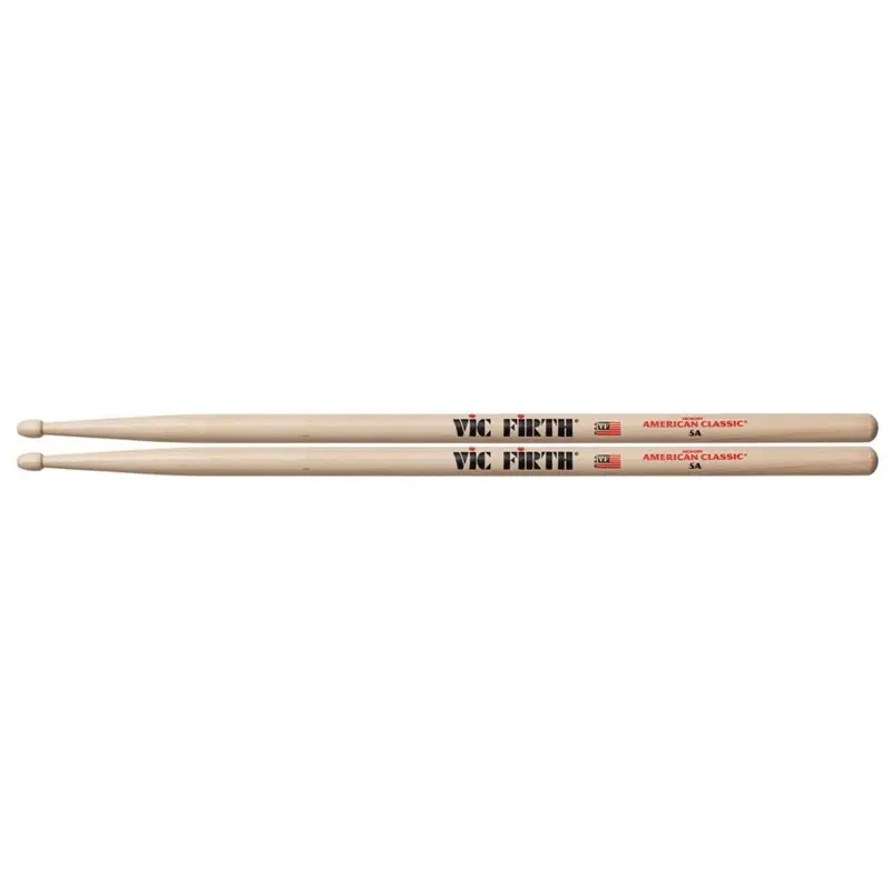 Vic Firth VF5AW American Classic 5A Drumsticks for Superior Sound and Feel