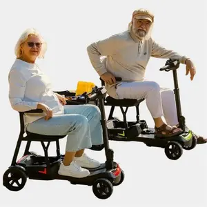 Mobility Scooter Lightweight - Folds Up Like Suitcase, TSA Compliant,