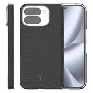 TUDIA Aramid Fiber 1500D Case designed for Pixel 10 Pro Fold 2025 [Pixelsnap & MagSafe Compatible] with Hinge Protection