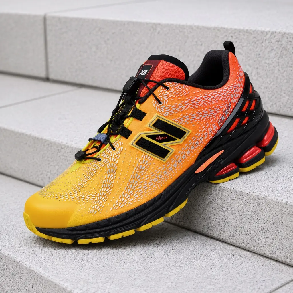 New Balance 1906F Punch Yellow Tangerine Heat U19066QG Men's Fashion Sneaker New