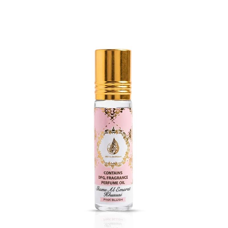 Pink Blush Shams Al Emarat Khususi Roll-On Perfume Oil 10ml (0.34 oz) By Ard Al Zaafaran