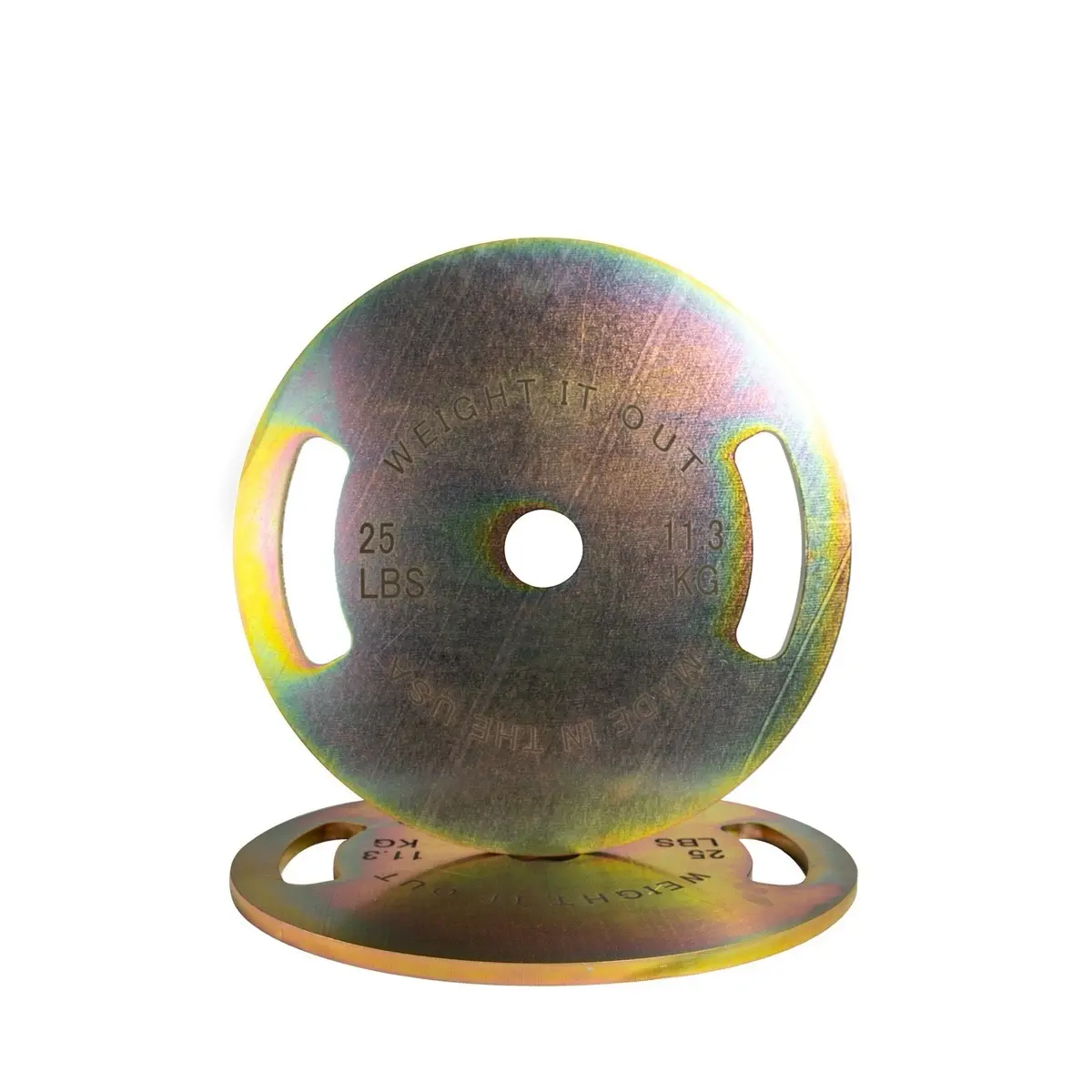 Weight It Out 25 Pound Weight Plate Pair
