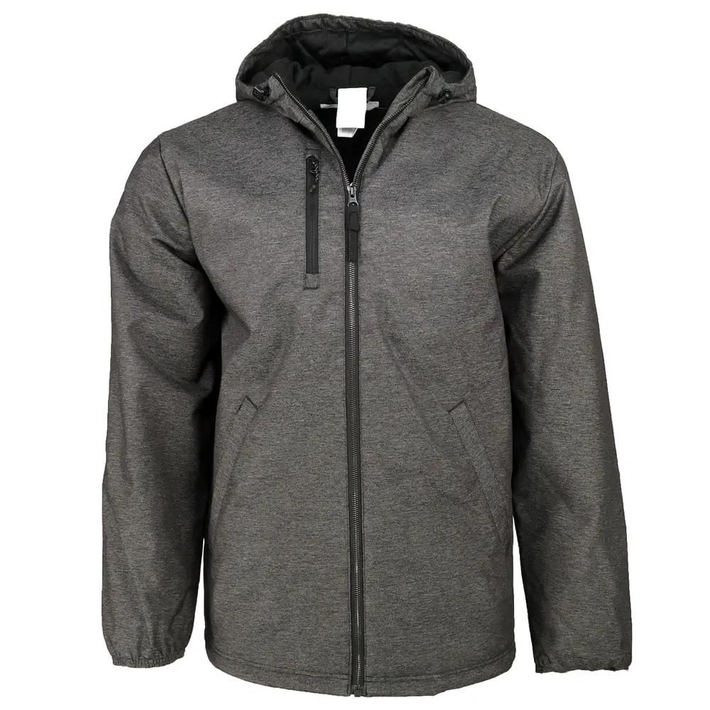 adidas Mens Game Built Heavyweight Jacket Training Athletic Outerwear Casual - Black