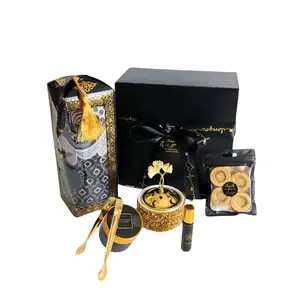 Best Islamic Gift Set: Prayer Rug, Tasbih, Perfume, Bakhoor