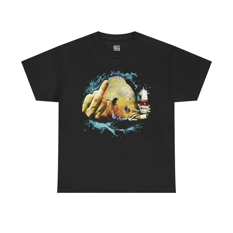 Dope Bluegill Shirt – Fish Middle Finger Graphic Tee, Funny Fishing Shirt