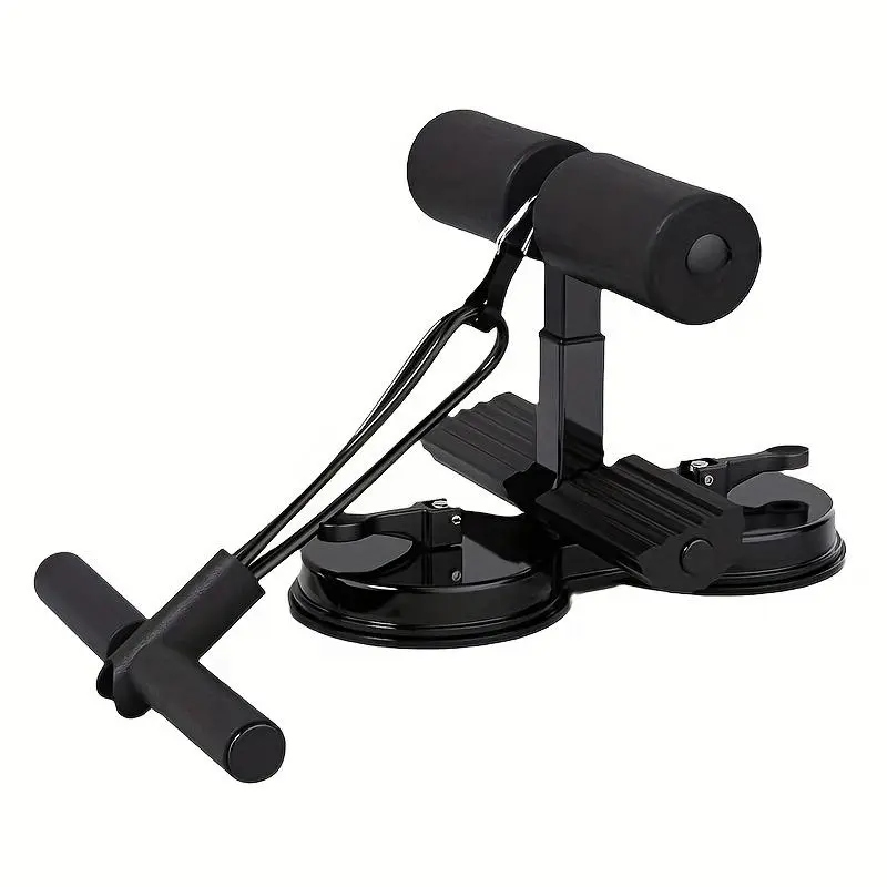 Sit-Up Assist, Double Suction Cup Sit-Up Assistant with Pull Rope, Stable Fitness Sit-Up Assistant, Home Fitness Equipment, Abdominal Training Equipment, Abdominal Exercise Equipment, Abdominal Workout Gear