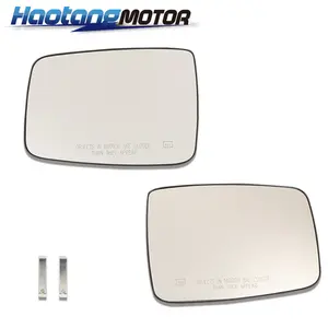 CROSSDESIGN Exterior Mirror Glass Power Heated LH&RH Fit For 2010-2019 Dodge Ram 1500 2500
