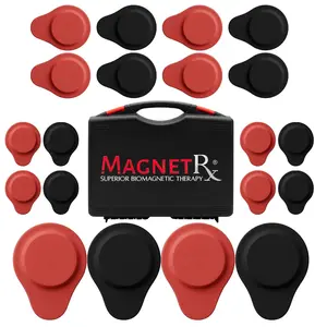 MagnetRX Biomagnetic Therapy Magnet Kit — Neodymium & Silicone (20 Mixed Units)
