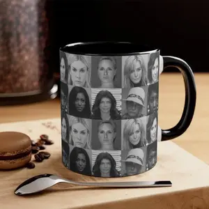 [Sale off up to 30%] Real Housewives Mugshots Ceramic Mug 11oz/ Real Housewives Gifts coffee mugt Friends, Sisters, Family Members, Coworkers Drinkware Reuse