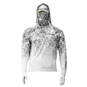 White Camo Fishing Shirt White Camo Fishing Shirt
