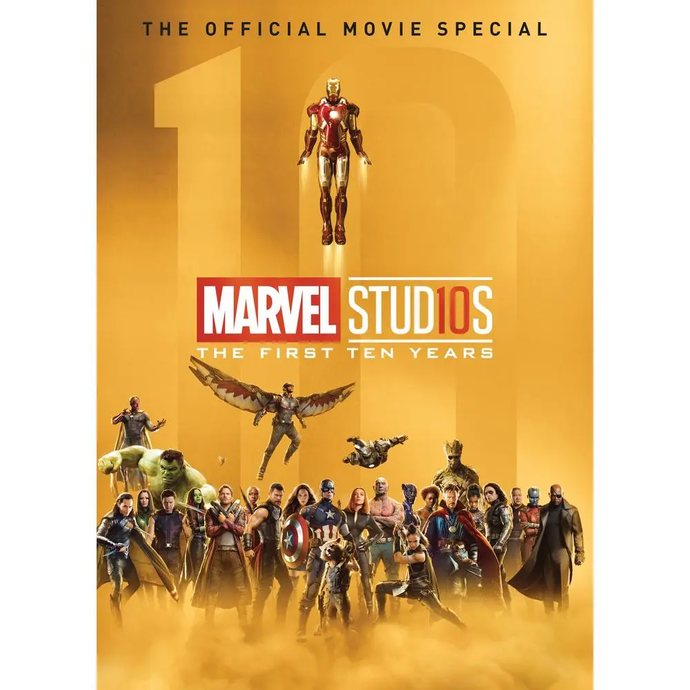 USED Book - Marvel Studios: The First Ten Years by Titan (Hardcover) - english