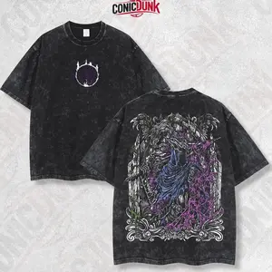 [Collection] Grim Style Gael - Nameless King - Artorias - Abyss Watchers - Gwyn... Dark Souls Retro Limited Vintage Lightweight Cotton Washed Tee with Full Size - Perfect Gift for Game Fans and Lovers Clothes Top 57C NPW