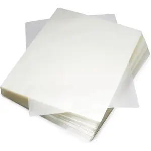 Pack of 200 - Clear Thermal Laminating Plastic Paper Laminator Sheets, 9 x 11.5-Inch, 2.8mil