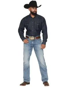 Ariat Men's M2 Kash Chet Light Wash Relaxed Straight Denim Jeans - 10074867
