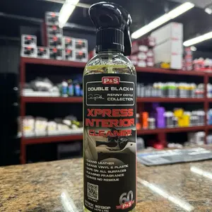 P&S Xpress Interior Cleaner for Leather Vinyl & Plastic Surfaces - Effective Dirt Grease Oil Remover
