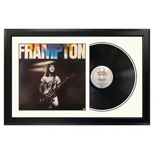 Peter Frampton self titled “FRAMPTON” album.  Beautifully framed for display.
