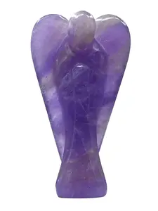 Angel Crystal and Pocket Guardian Angel Crystal Figurines