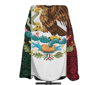 Salon Hair Cutting Cape Cloth Barber Hairdressing Wrap Haircut Apron Cloth Styling Accessory For Unisex 55''X66'' Haircare Adjustable