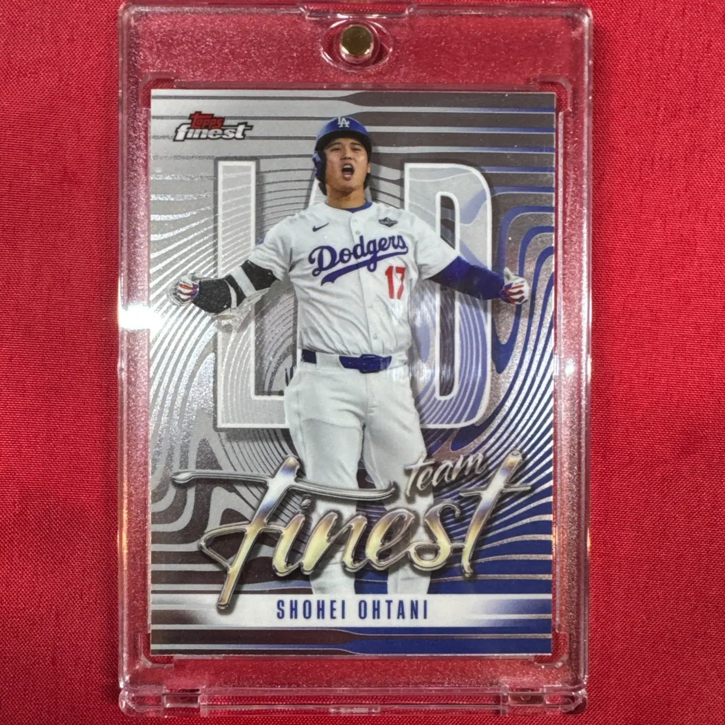 2026 Topps Finest - Shohei Ohtani - "Teams Finest" - TF-15 - LA Dodgers