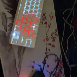 Cherry Blossom Pattern Mouse Pad, 1pc Rectangle Gaming Mouse Pad, Non-slip Rubber Base Washable Mouse Pad for Work, Gaming and Office