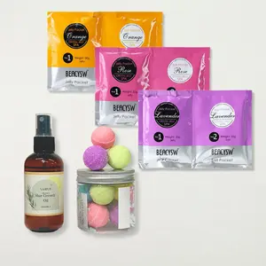 SAHIPUB Beauty Bundle- Foot Jelly, Body Scrub, Hair Growth Oil Collagen, Skin Care, Cleansing, Eliminating, Hair loss New Year,Christmas Gift