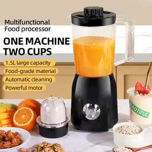 52oz  Heavy-Duty Countertop Blender, Quick Blending for Smoothies, Ice, Sauces, Juicer Coffee - Compact Design, Ideal for Home Kitchen, Commercial Use & On-the-Go Drinks, Blenders for Kitchen, Smoothie Maker, Sleek Appliance, Multifunctional Appliance,