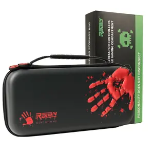 For Switch 2 Console Carrying Case 3D HD Print Waterproof Hard Shell Large Storage for Console Accessories for Switch 2 Gamepad Console Controller Accessories