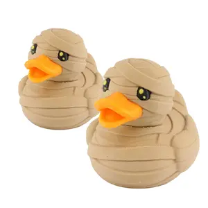 PowerTRC 2PCS Mummy Duck Figurine – Duck for 4x4 Ducking, Fun Car Dashboard Accessory, Unique Mummy Figure Gifts, Ducks for Cars – 3D Printed in USA