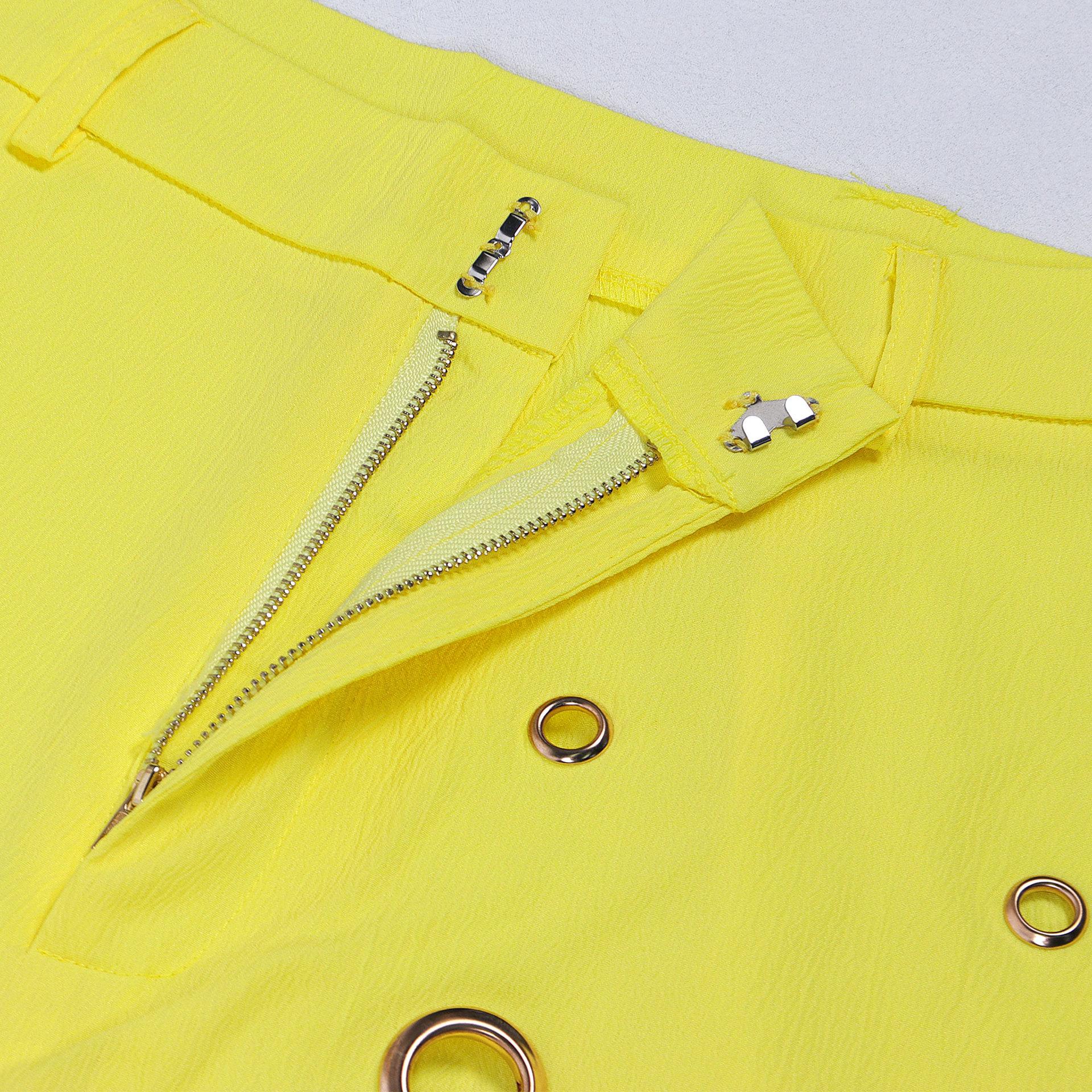 Style Sexy Ripped Fitted Two-Piece Nightclub Outfit