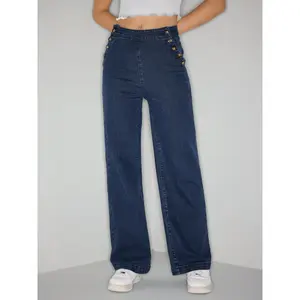 Cider [size 0-10] Stretch High Waist Wide Leg Jeans
