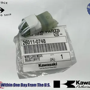 Kawasaki Genuine OEM Authentic KX250 KX450 DFI Wire-Lead Coupler 26011-0748