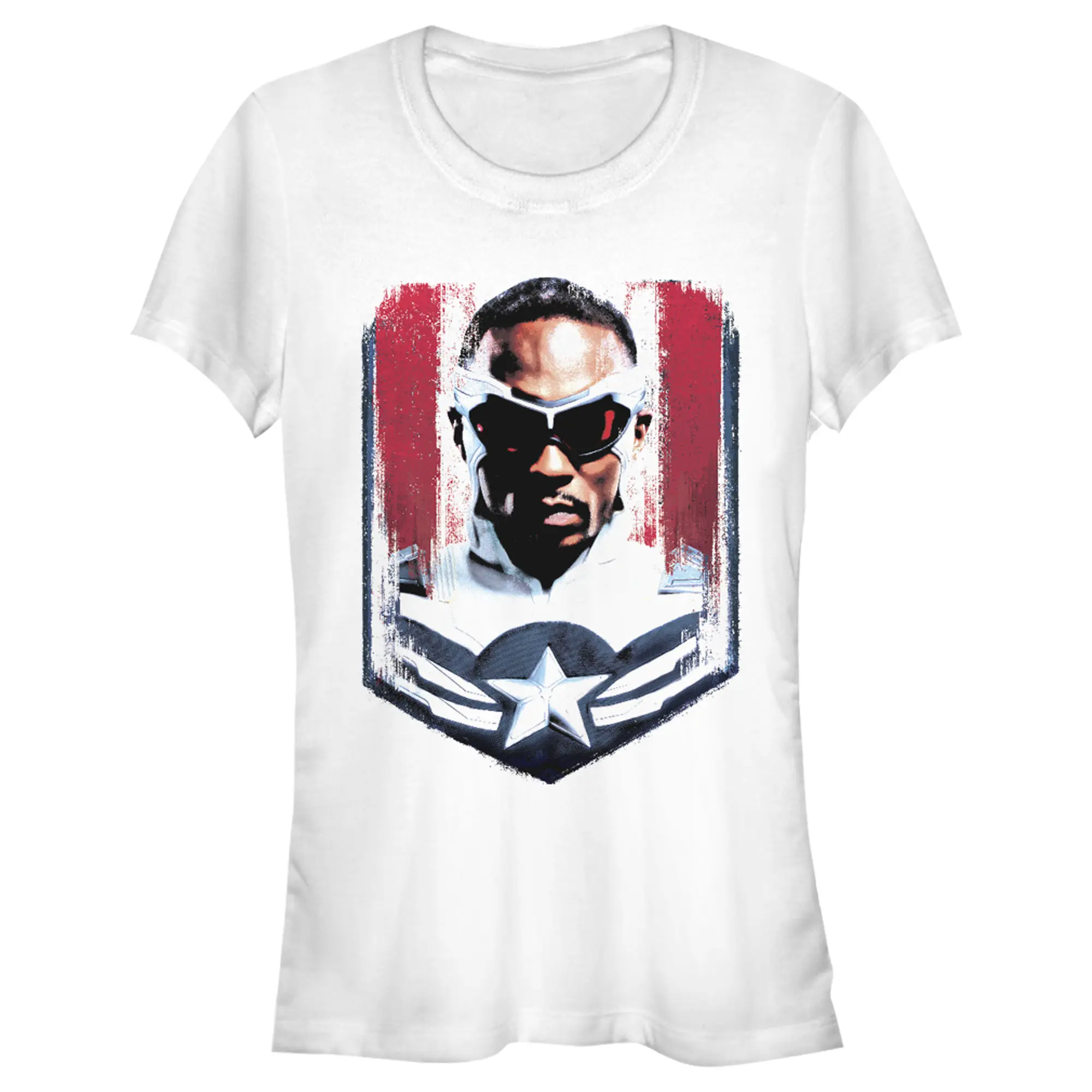 Juniors Womens Marvel The Falcon and the Winter Soldier Captain America Falcon T-Shirt