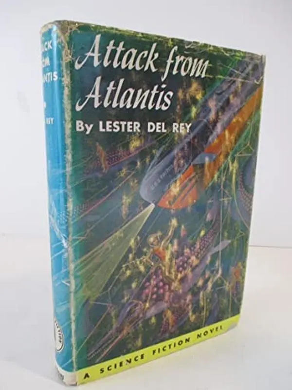 USED-Attack from Atlantis by L. Del Rey (Hardcover)