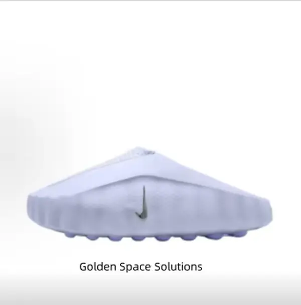 Light purple Breathable Perforated Clog Slides, Cushioning Capsule Massage Sole with Streamlined Sculpted Silhouette Design