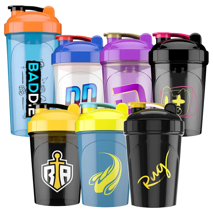 G FUEL Creator Shaker Cup - 16oz or 24oz - BPA Free Non-Toxic Plastic