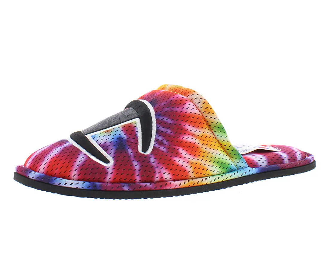 CHAMPION Men's Tie-Dye Sport Slides - Footwear for Post-Workout Lounging, Casual Sports Shoes