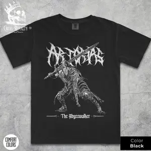 Artorias the Abysswalker Shirt, Vintage Dark Souls Tee, Distressed Gamer Gift, Retro Wolf Knight Shirt for Men Women, Fantasy Fan Apparel