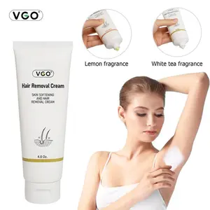 VGO Hair Removal Cream for Bikini Legs Arms Underarms Whole Body Hair Removal Cream for All Skin Types Both Men and Women,120ml/4.060z Wax Flawless