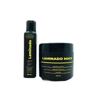 Keratina Laminado LZ crema alisadora control frizz +Mascarilla hidratante 120Ml Mascara