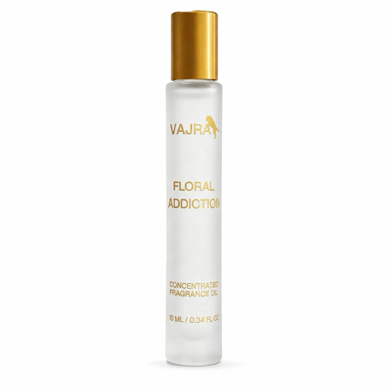 VAJRA Floral Addiction Highly Concentrated Perfume Roll On Oil Alcohol-Free, Long-Lasting, Travel Size Fragrance Oil 10 ml
