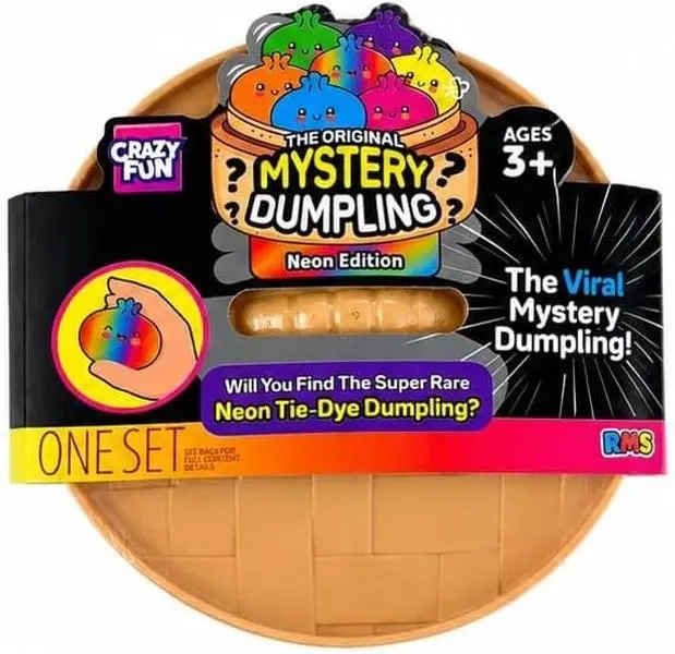 Original Mystery Dumpling – Neon Tie-Dye Edition