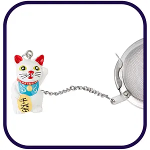 Tea Ball - Lucky Kitty