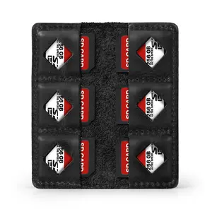 MegaGear Leather SD Card Holder