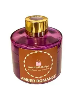 Amber Romance Reed Diffuser 100ml - Vanilla Sandalwood Scent