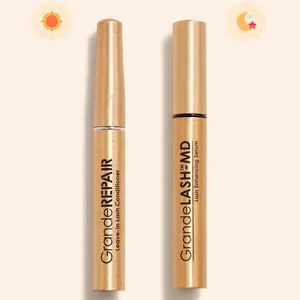 Lash Combo Dream Duo: GrandeLASH-MD Lash Enhancing Serum + GrandeREPAIR Peptide Lash Leave-In Conditioner Bundle - Cruelty Free Eyelash Enhancing Set Lash Combo Dream Duo: GrandeLASH-MD Lash Enhancing Serum + GrandeREPAIR Peptide Lash Leave-In Conditioner Bundle - Cruelty Free Eyelash Enhancing Set
