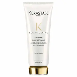 Kerastase Elixir Ultime Le Fondant Conditioner 6.8oz  Marula Camellia & Argan Oils for Brilliance & Softness  96hr Frizz Control 6.8oz