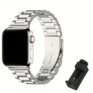 Suitable for Apple Watch straps of 38mm, 40mm, 41mm, 42mm, 44mm, 45mm, and 49mm, it is a smart watch accessory and compatible with the Apple Watch 10 9 8 7 6 5 4 3 2 1 se UItra series, Smartwatch Strap