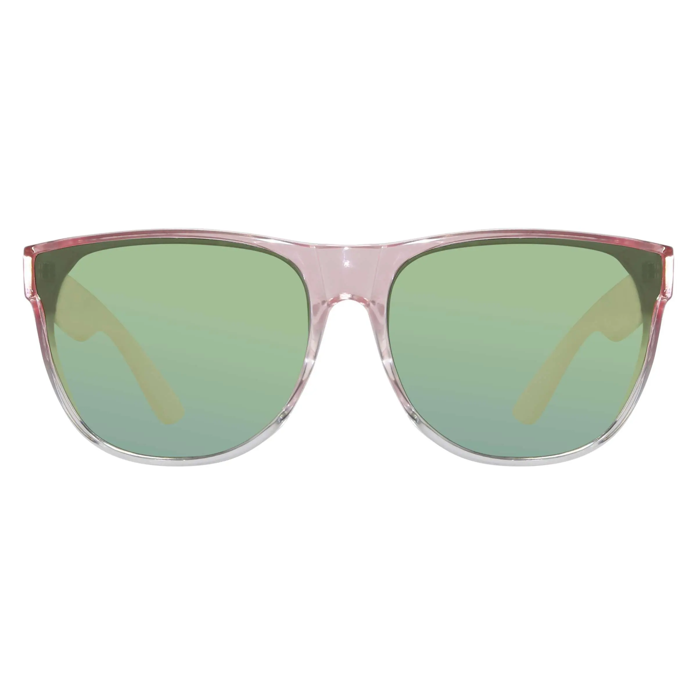 Mirrored Clear Pink Fashionable Sunglasses - Angel